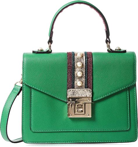 WOMEN'S LUXURY GREEN CROSS BODY BAGS 